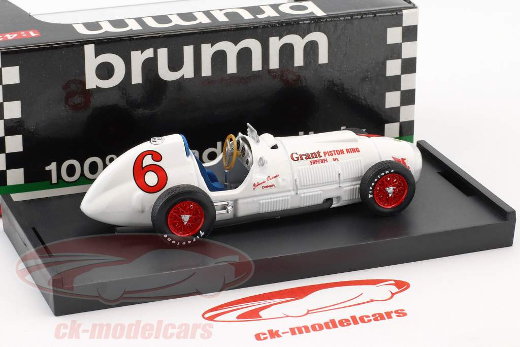 Johnny Pearsons Ferrari 375 #6 Indianapolis GP formula 1 1952 1:43 Brumm