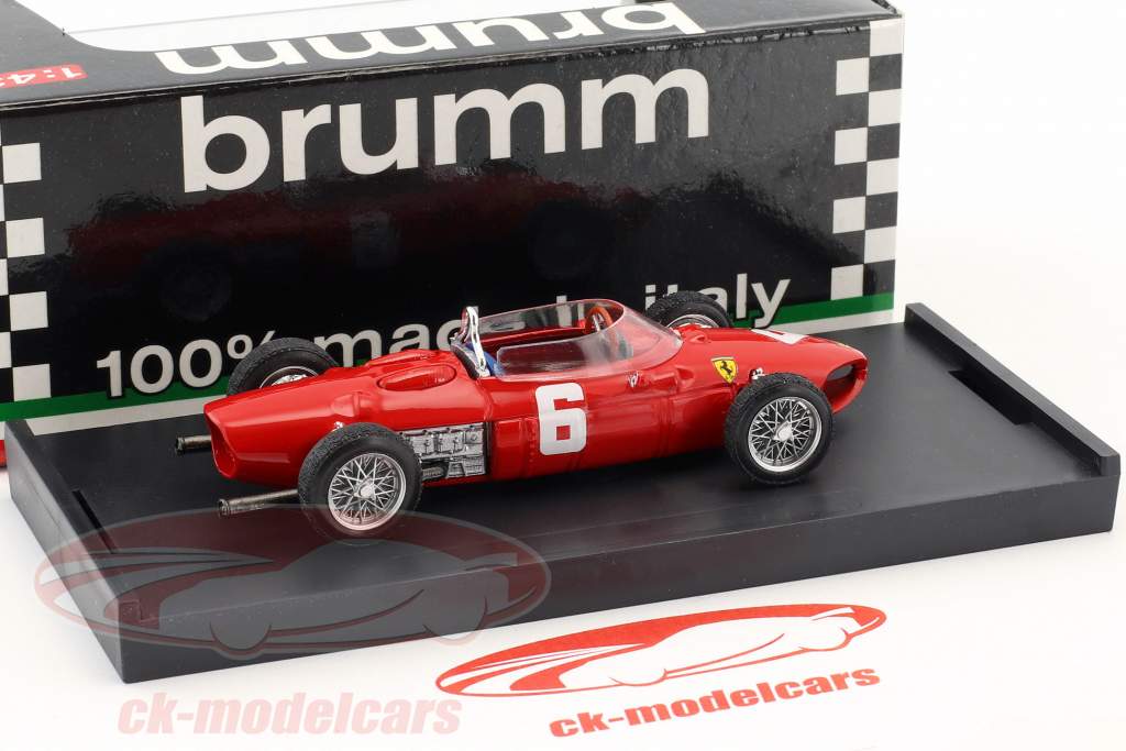 Richie Ginther Ferrari 156 F1 #6 意大利 GP 公式 1 1961 1:43 Brumm