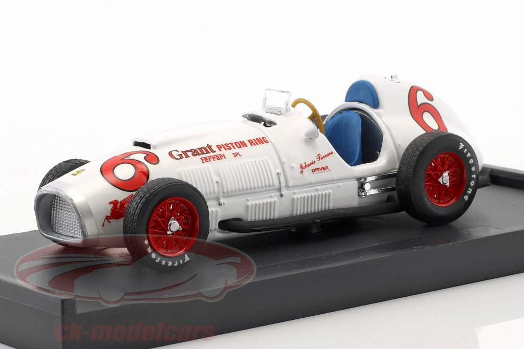 Johnny Pearsons Ferrari 375 #6 Indianapolis GP formula 1 1952 1:43 Brumm