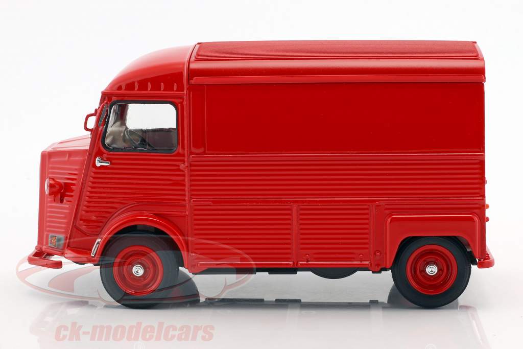 Camion Utilitaire Citroën Type H 1/24 - Miniature Métal Collection - Modèle Réduit Welly 24019