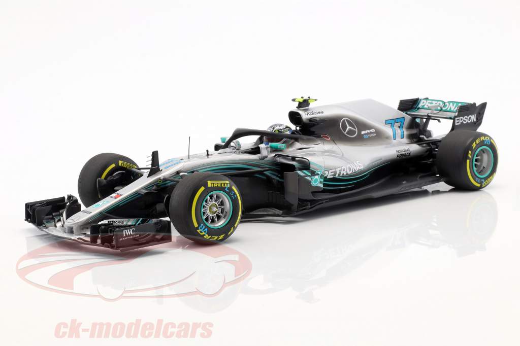 Valtteri Bottas Mercedes-AMG F1 W09 EQ Power  #77 Formel 1 2018 1:18 Minichamps
