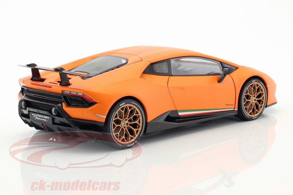 Lamborghini Huracan Performante year 2017 anthaeus orange 1:18 AUTOart