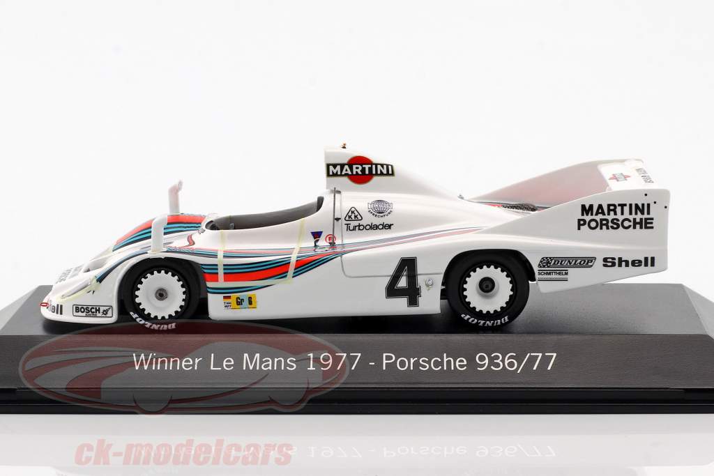 Porsche 936/77 #4 Winner 24h LeMans 1977 Martini Racing 1:43 Spark