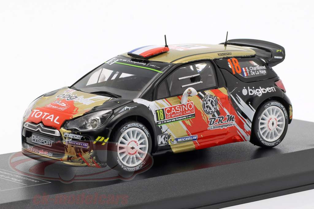 Citroen DS3 WRC #18 Rallye Monte Carlo 2015 Chardonnet, de la Haye 1:43 Direkt Collections