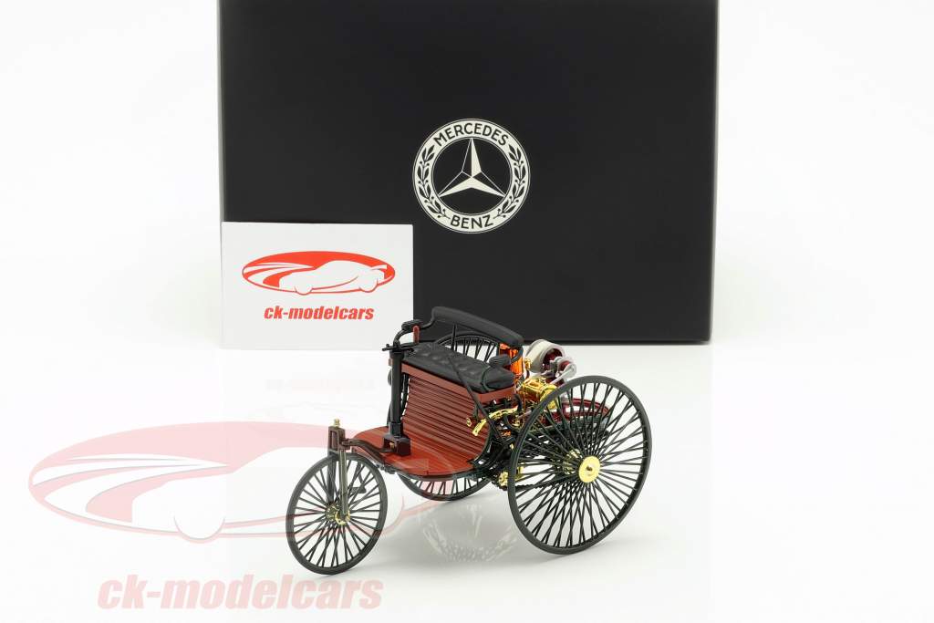 Mercedes-Benz Patent Motorwagen Baujahr 1886 grün 1:18 Norev