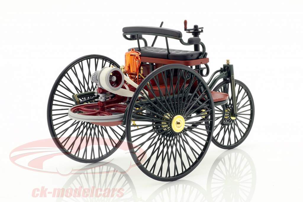 Mercedes-Benz Patent Motorwagen built in 1886 green 1:18 Norev