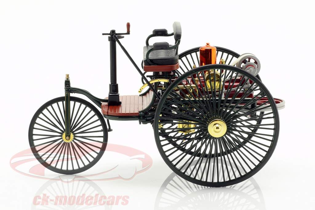 Mercedes-Benz Patent Motorwagen uit 1886 groen 1:18 Norev