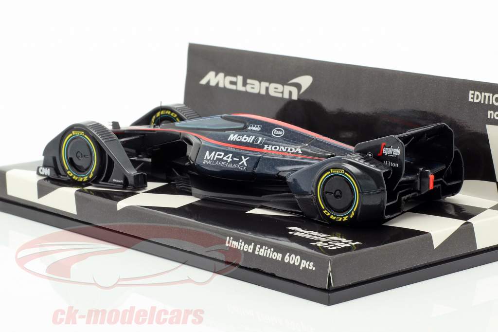 McLaren MP4-X Concept Car 2015 formula 1 1:43 Minichamps