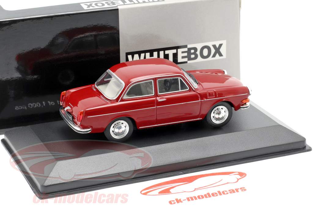 VW 1600 L 1970-1:43 Whitebox  *NEW* dunkelrot