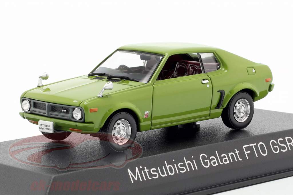 Mitsubishi Galant FTO GSR Baujahr 1973 grün 1:43 Norev