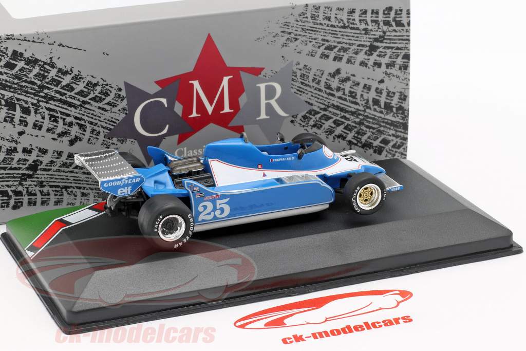 Patrick Depailler Ligier JS11 #25 formule 1 1979 1:43 CMR