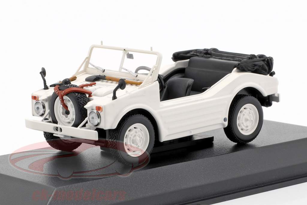 Porsche 597 caccia auto anno di costruzione 1954 bianco 1:43 Minichamps
