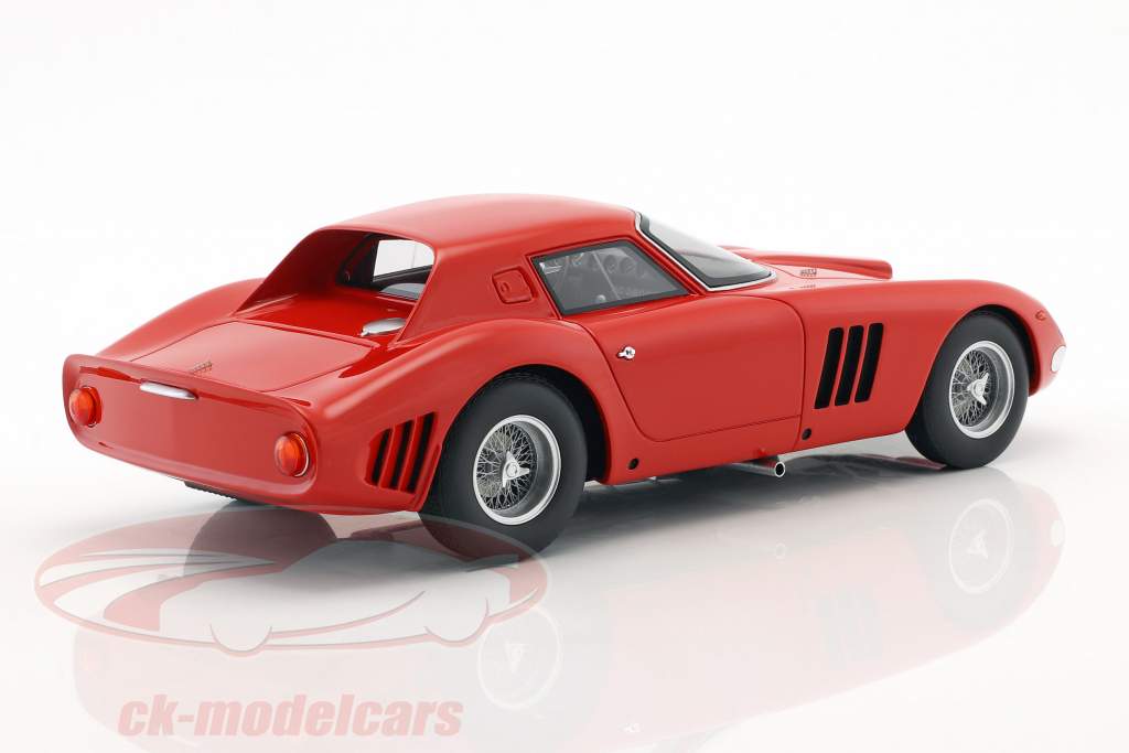 Ferrari 250 GTO Plain Body Version 1964 rood 1:18 CMR