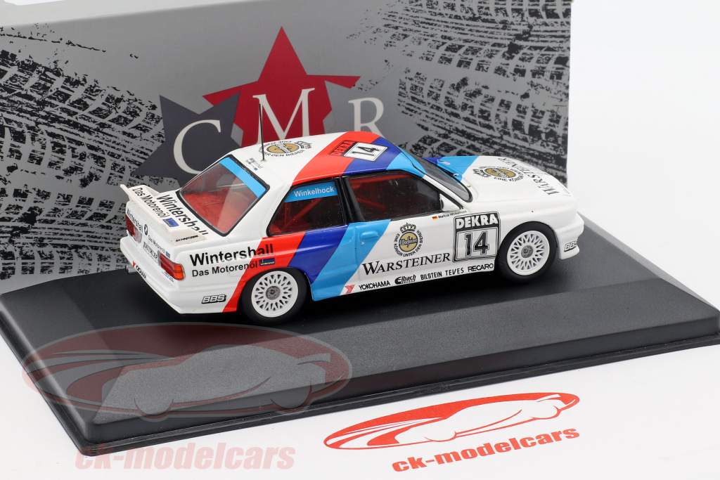 BMW M3 (E30) #14 победитель Norisring DTM 1992 Joachim Winkelhock 1:43 CMR