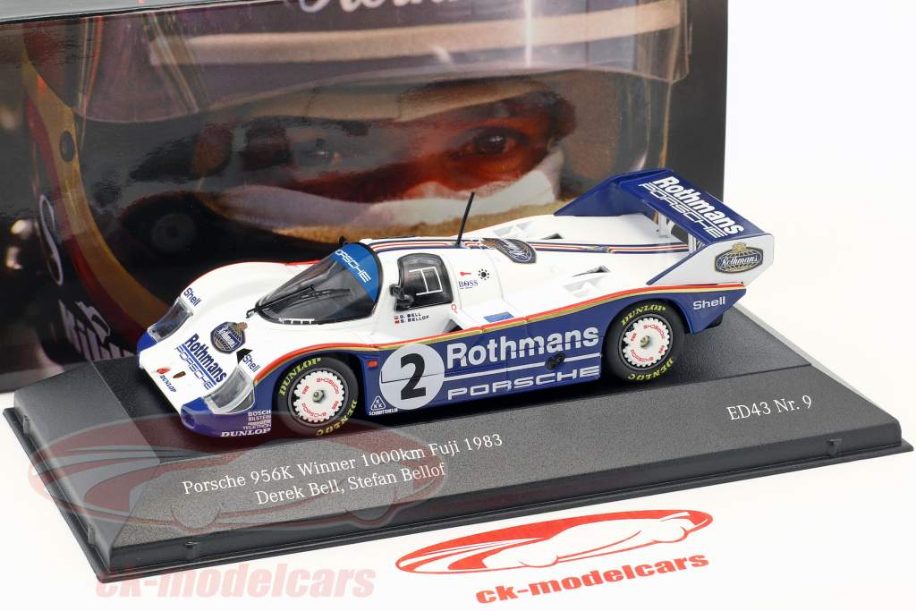 Porsche 956 K #2 vincitore 1000km Fuji 1983 Bellof, Bell 1:43 CMR