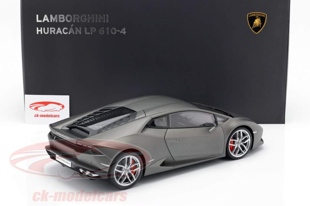 Lamborghini Huracan LP610-4 Anno 2014 titanio opaco grigio 1:12 AUTOart