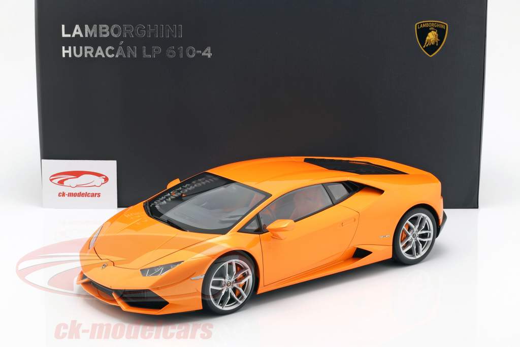 Lamborghini Huracan LP610-4 anno 2014 Borealis arancione 1:12 AUTOart