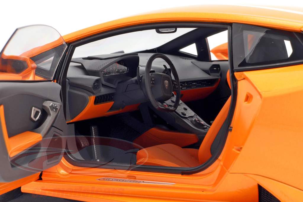 Lamborghini Huracan LP610-4 año 2014 borealis naranja 1:12 AUTOart