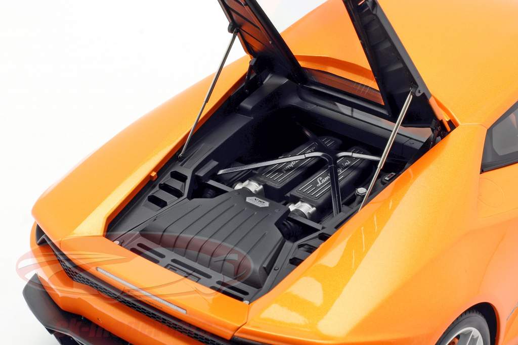 Lamborghini Huracan LP610-4 Year 2014 borealis orange 1:12 AUTOart