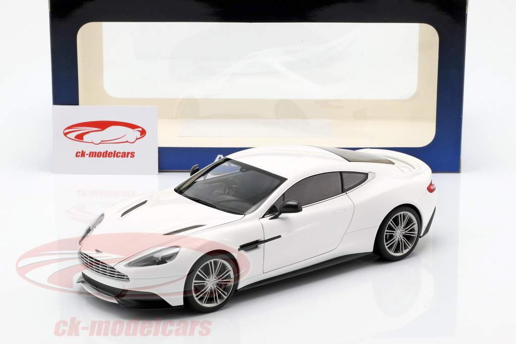 Autoart 1 18 Aston Martin Vanquish Ano 15 Blanco Modelo Coche