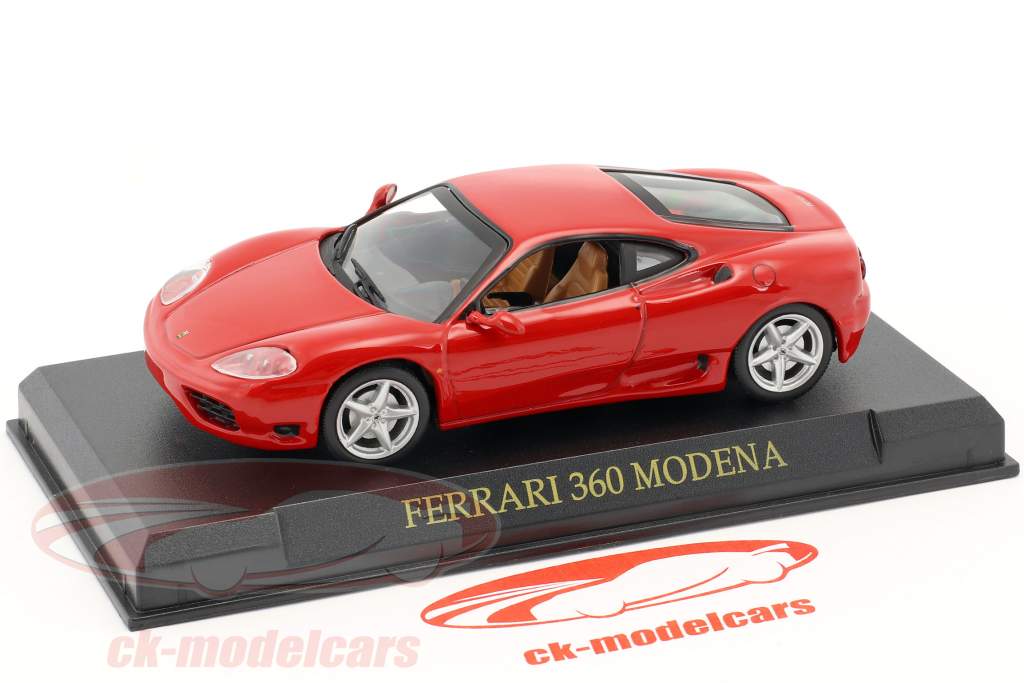 Ferrari 360 Modena Année 1999-2005 Rouge 1:43 altaya 