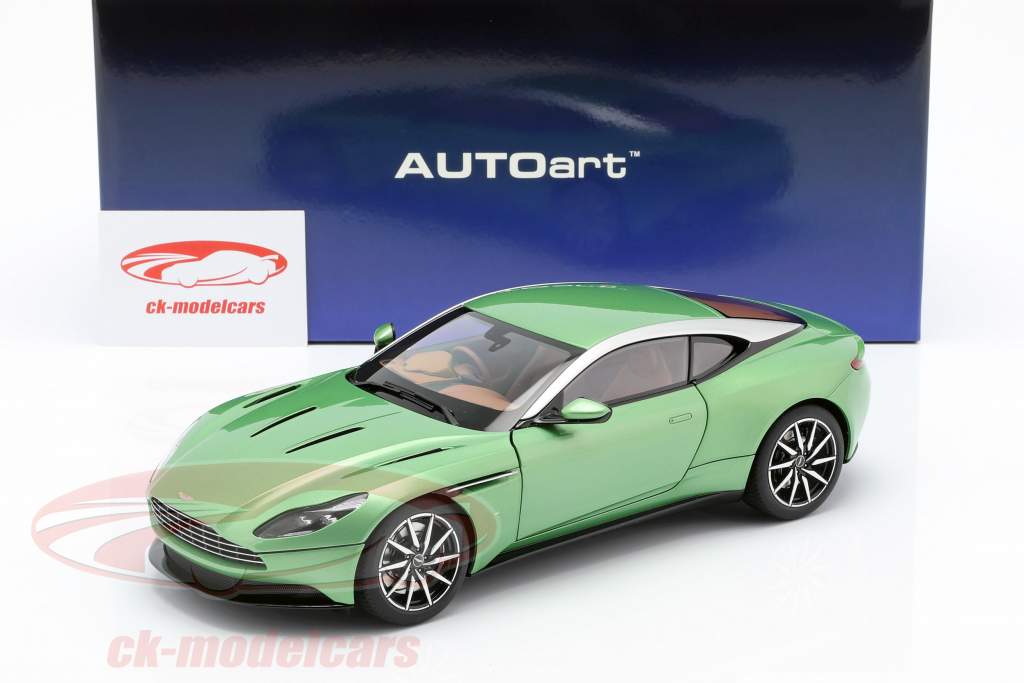 Aston Martin DB11 año de construcción 2017 manzano verde 1:18 AUTOart