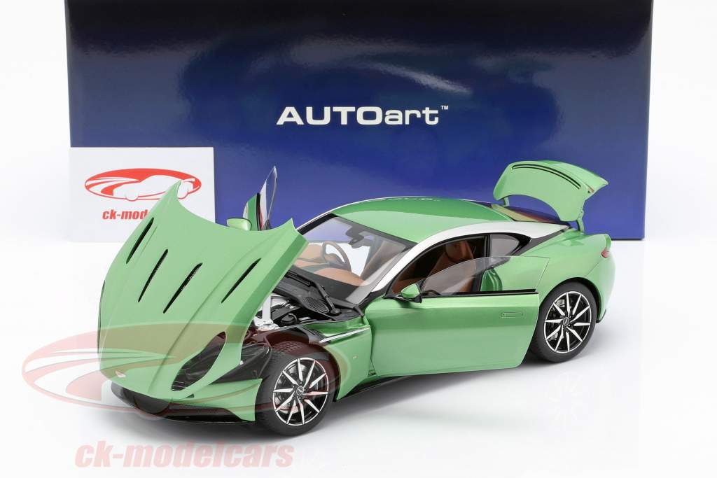 Aston Martin DB11 year 2017 appletree green 1:18 AUTOart