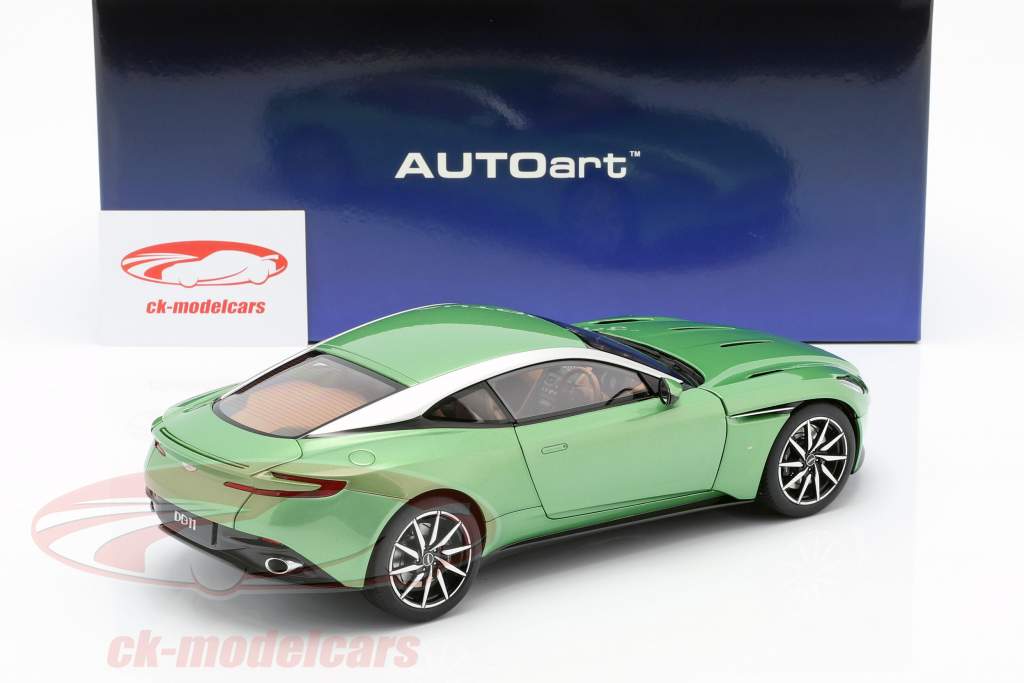 Aston Martin DB11 année de construction 2017 Appletree vert 1:18 AUTOart