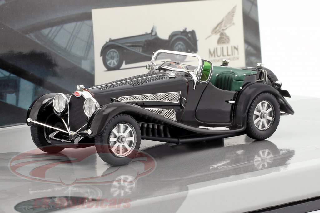 Bugatti Type 54 Roadster Année 1931 noir 1:43 Minichamps