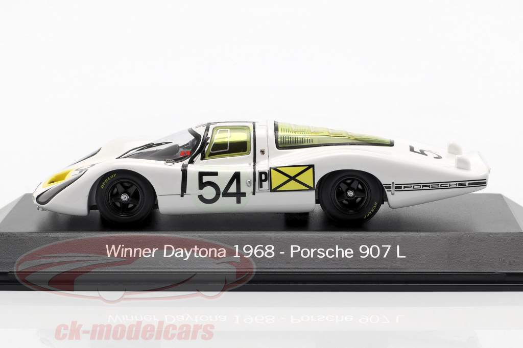 Porsche 907 LH #54 Gagnant 24h Daytona 1968 1:43 Spark