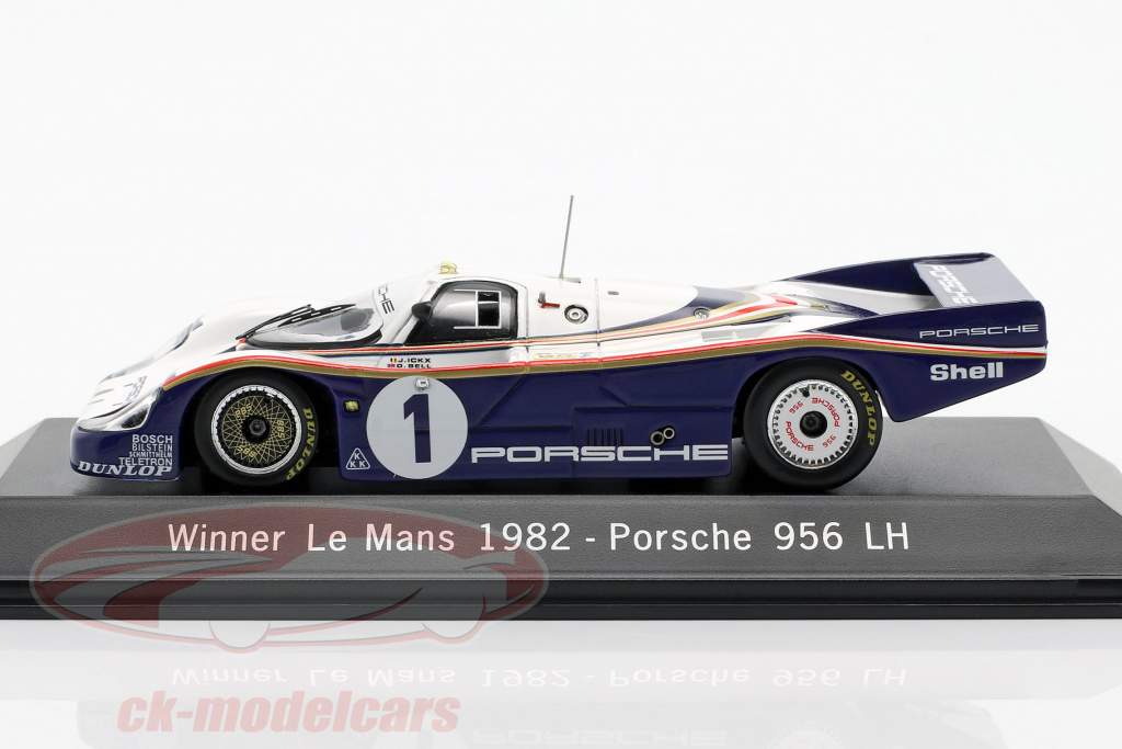 Porsche 956Lh Rothmans Porsche System #1 Winner 24H Le Mans 1982 SPARK 1:64 Y099 