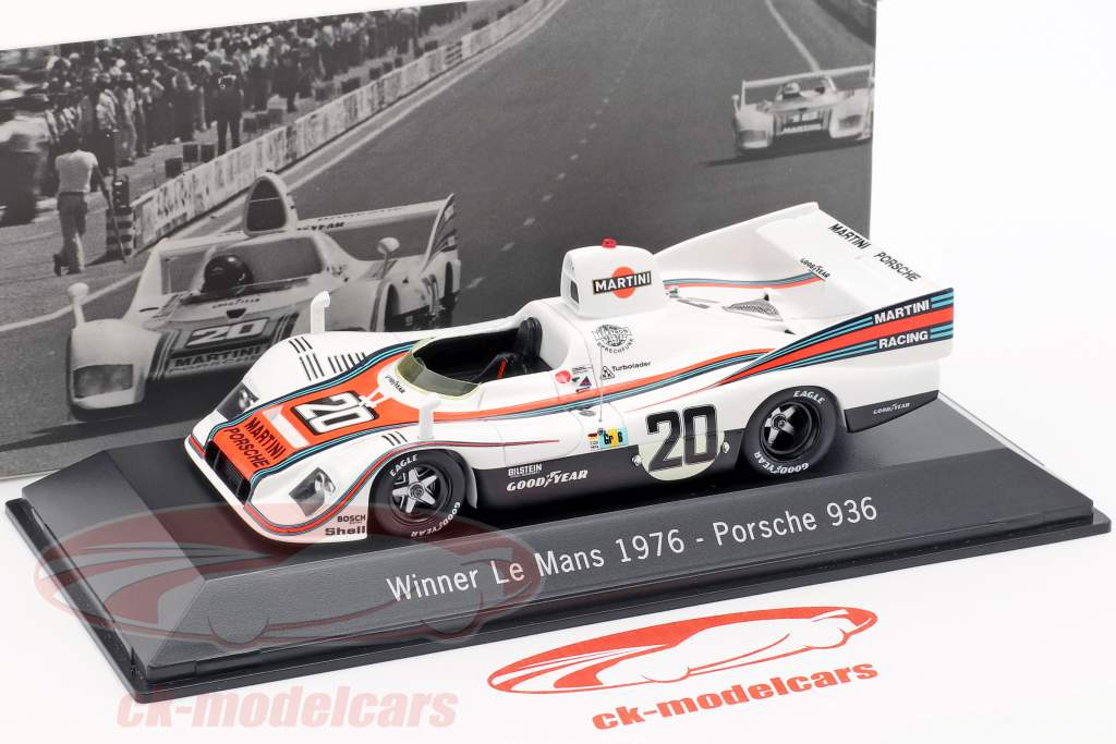 Porsche 936 #20 Winnaar 24h LeMans 1976 Ickx, Lennep 1:43 Spark