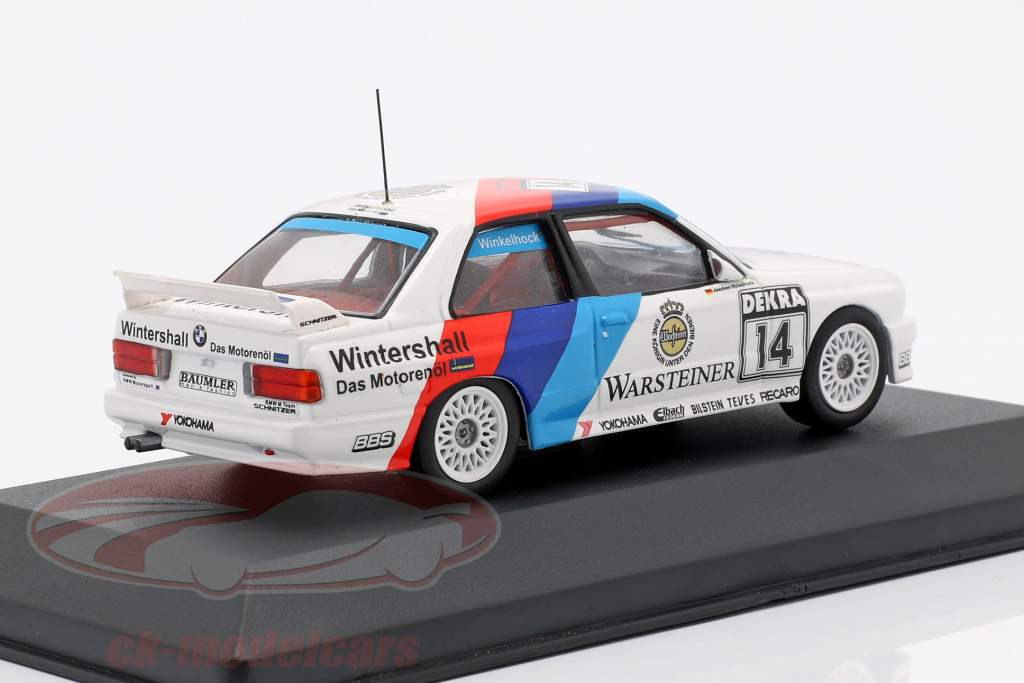 BMW M3 (E30) #14 winnaar Norisring DTM 1992 Joachim Winkelhock 1:43 CMR