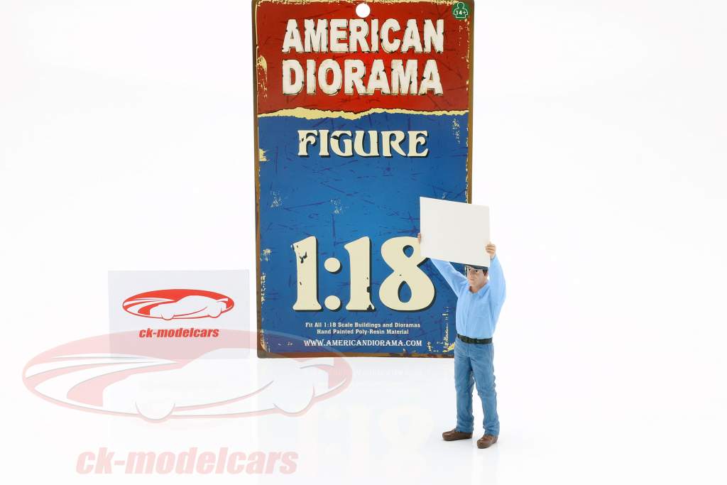 Reflektorenhalter Figur 1:18 American Diorama