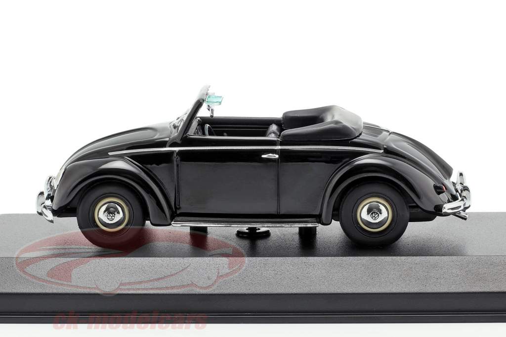 Volkswagen VW Hebmüller Cabriolet year 1950 black 1:43 Minichamps