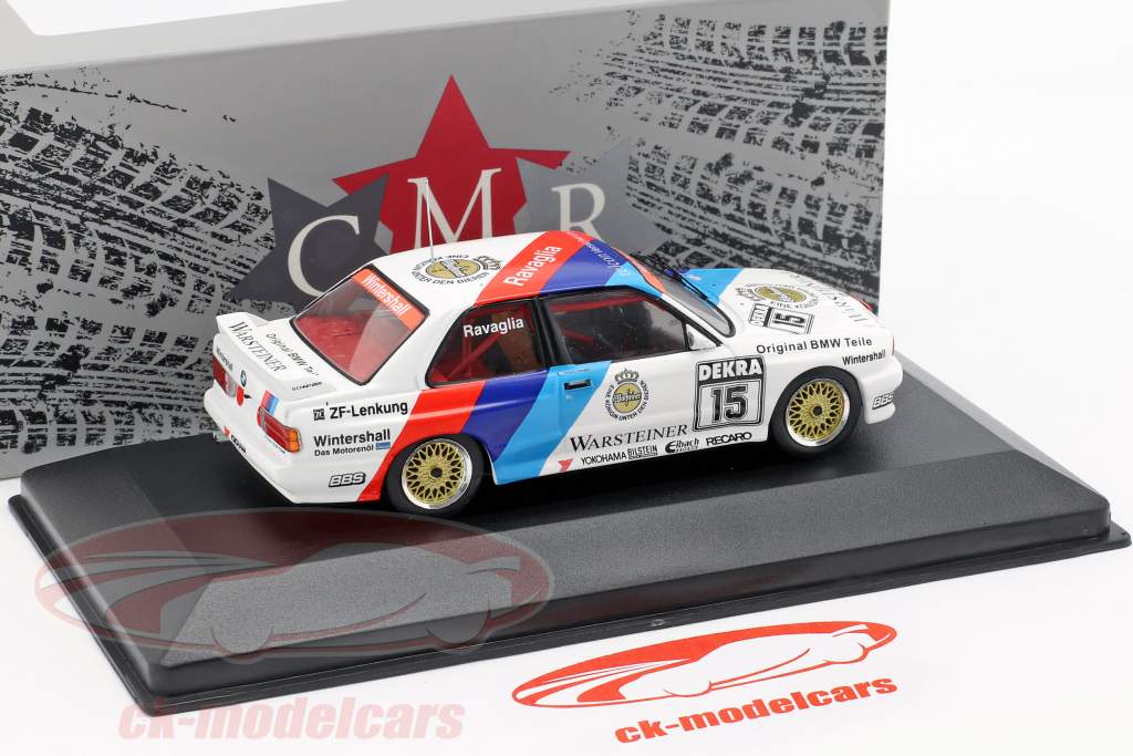 BMW M3 E30 #15 DTM campione 1989 Roberto Ravaglia 1:43 CMR