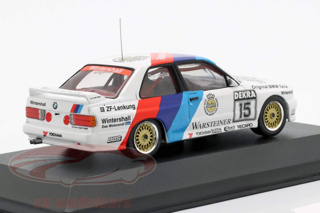 BMW M3 E30 #15 DTM campeão 1989 Roberto Ravaglia 1:43 CMR