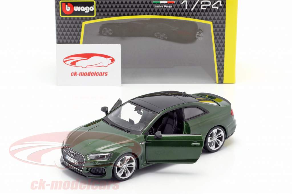 Audi RS 5 轿跑车 碧绿 1:24 Bburago