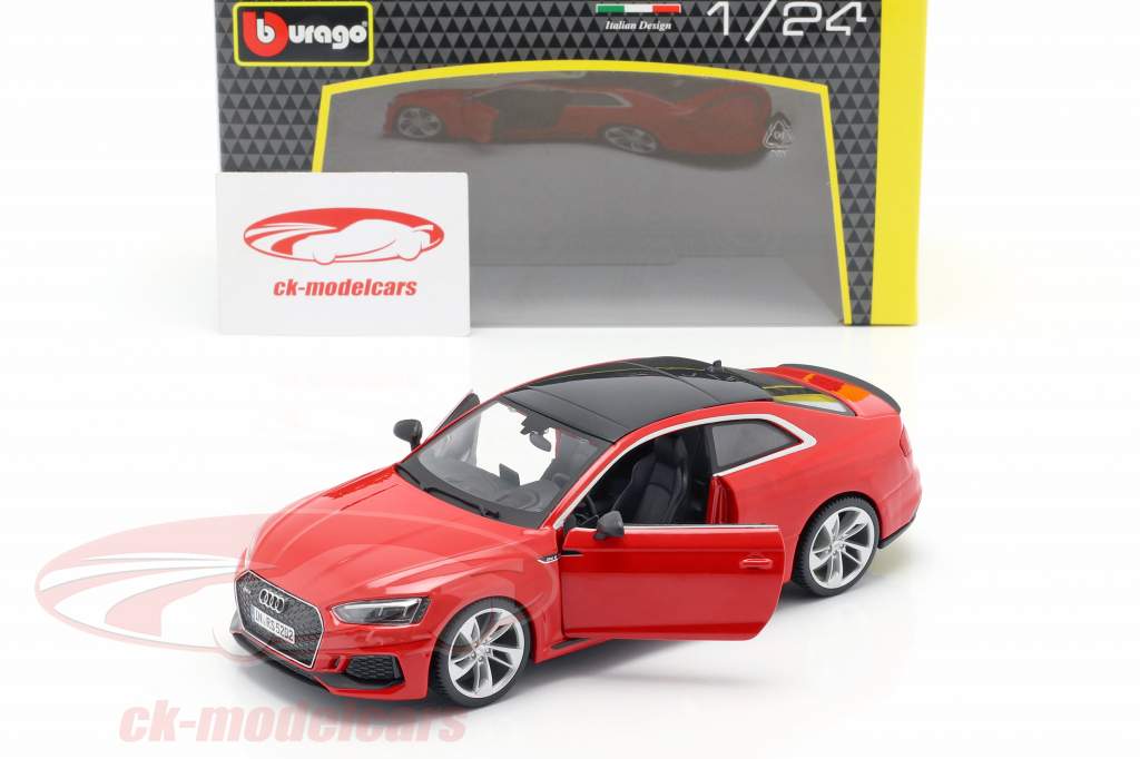 Audi RS 5 轿跑车 红 1:24 Bburago