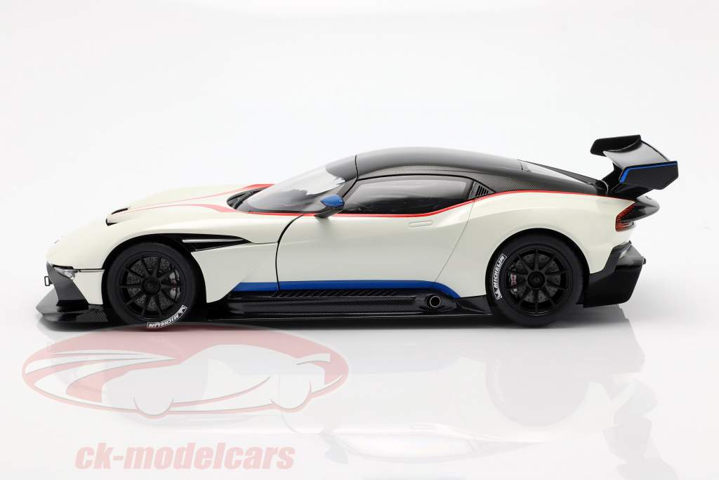 Aston Martin Vulcan Bouwjaar 2015 stratus wit 1:18 AUTOart