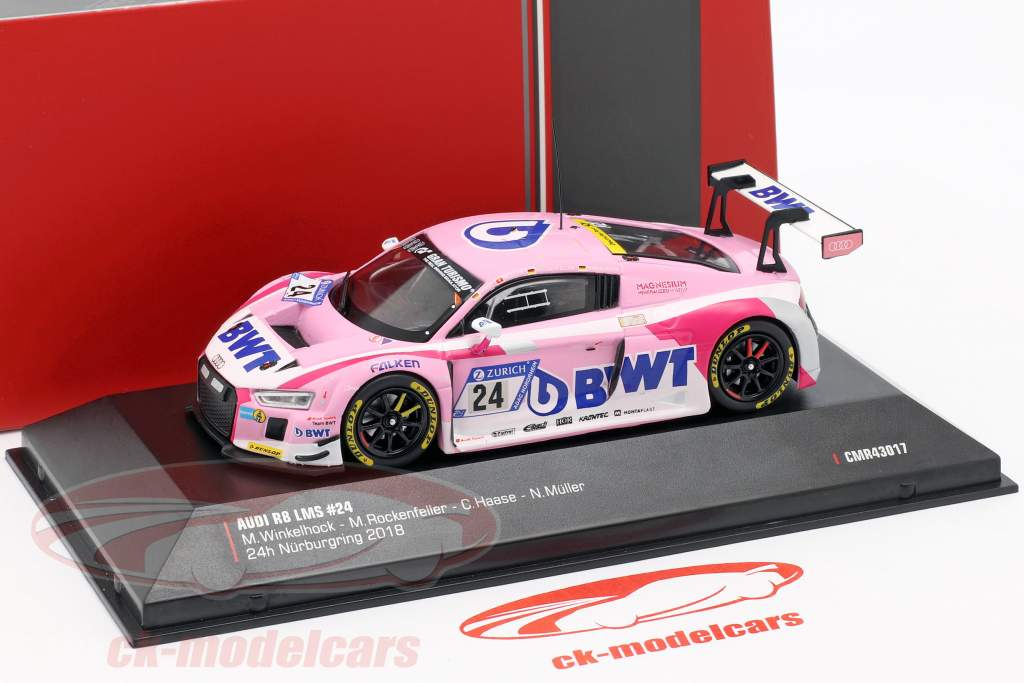 CMR 1:43 Audi R8 LMS #24 24h Nürburgring 2018 Audi Sport Team BWT ...