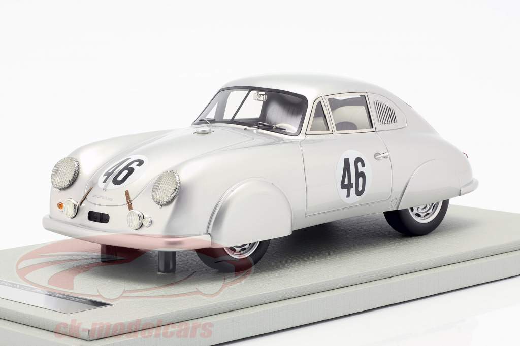 Porsche 356 SL #46 Class Winner 24h LeMans 1951 Veuillet, Mouche 1:18 Tecnomodel