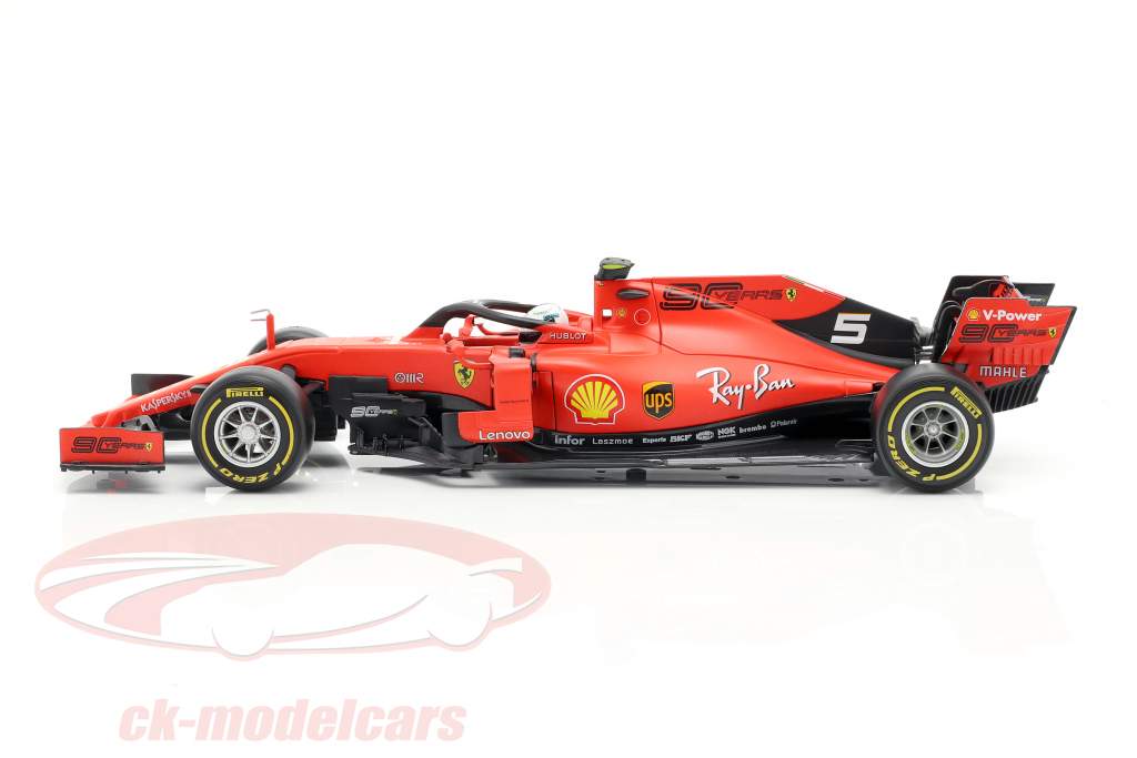 Sebastian Vettel Ferrari SF90 #5 formula 1 2019 1:18 Bburago