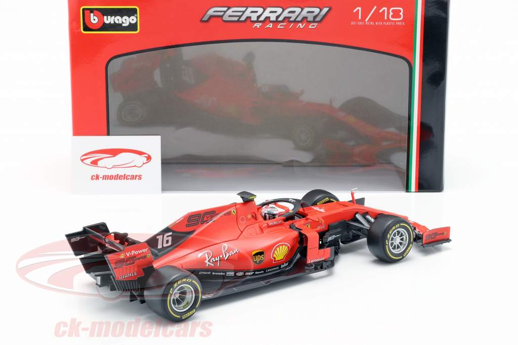Ferrari SF90 F1 2019 Charles Leclerc Bburago 16807L