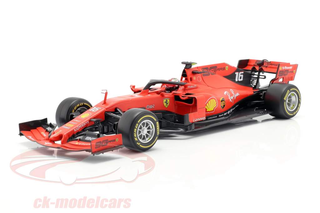 Charles Leclerc Ferrari SF90 #16 formule 1 2019 1:18 Bburago