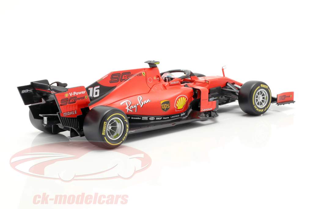 Charles Leclerc Ferrari SF90 #16 formule 1 2019 1:18 Bburago