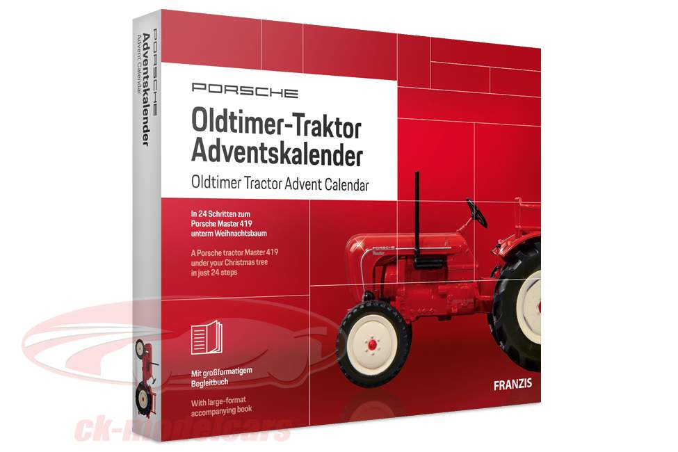 Porsche Oldtimer tractor Advent Kalender : Porsche Master 419 1:43 Franzis