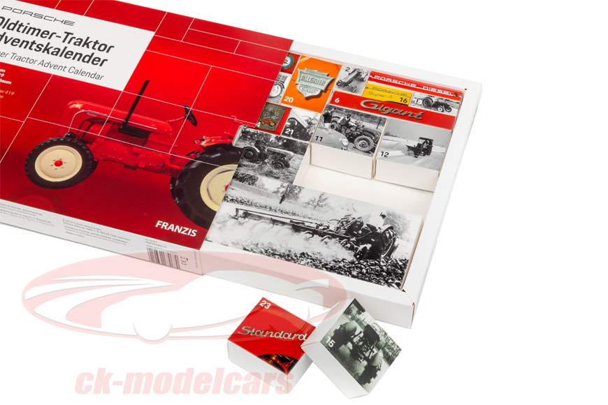 Porsche Oldtimer трактор Advent Calendar : Porsche Master 419 1:43 Franzis