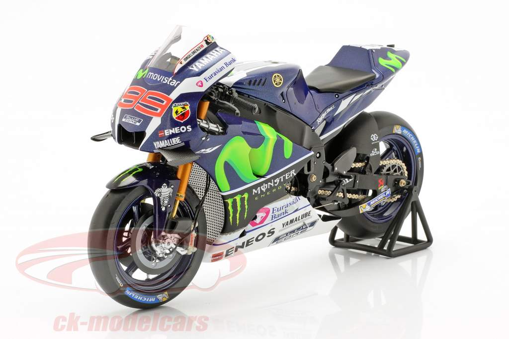 Jorge Lorenzo Yamaha YZR-M1 #99 ganador Francia MotoGP 2016 1:12 chispa