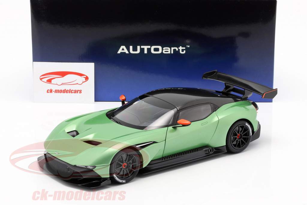 Aston Martin Vulcan Bouwjaar 2015 appel boom groen metalen 1:18 AUTOart